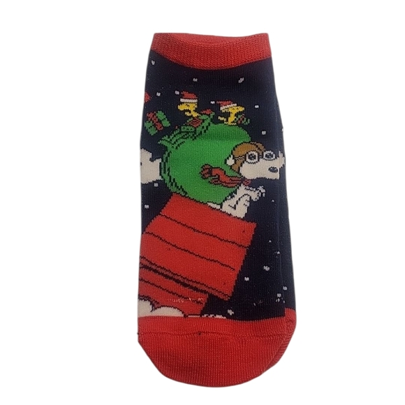 Holiday🌲Snoopy Socks🌲🤶 2 Pair Ankles 2 Pair Footies‼️ - Picture 6 of 9